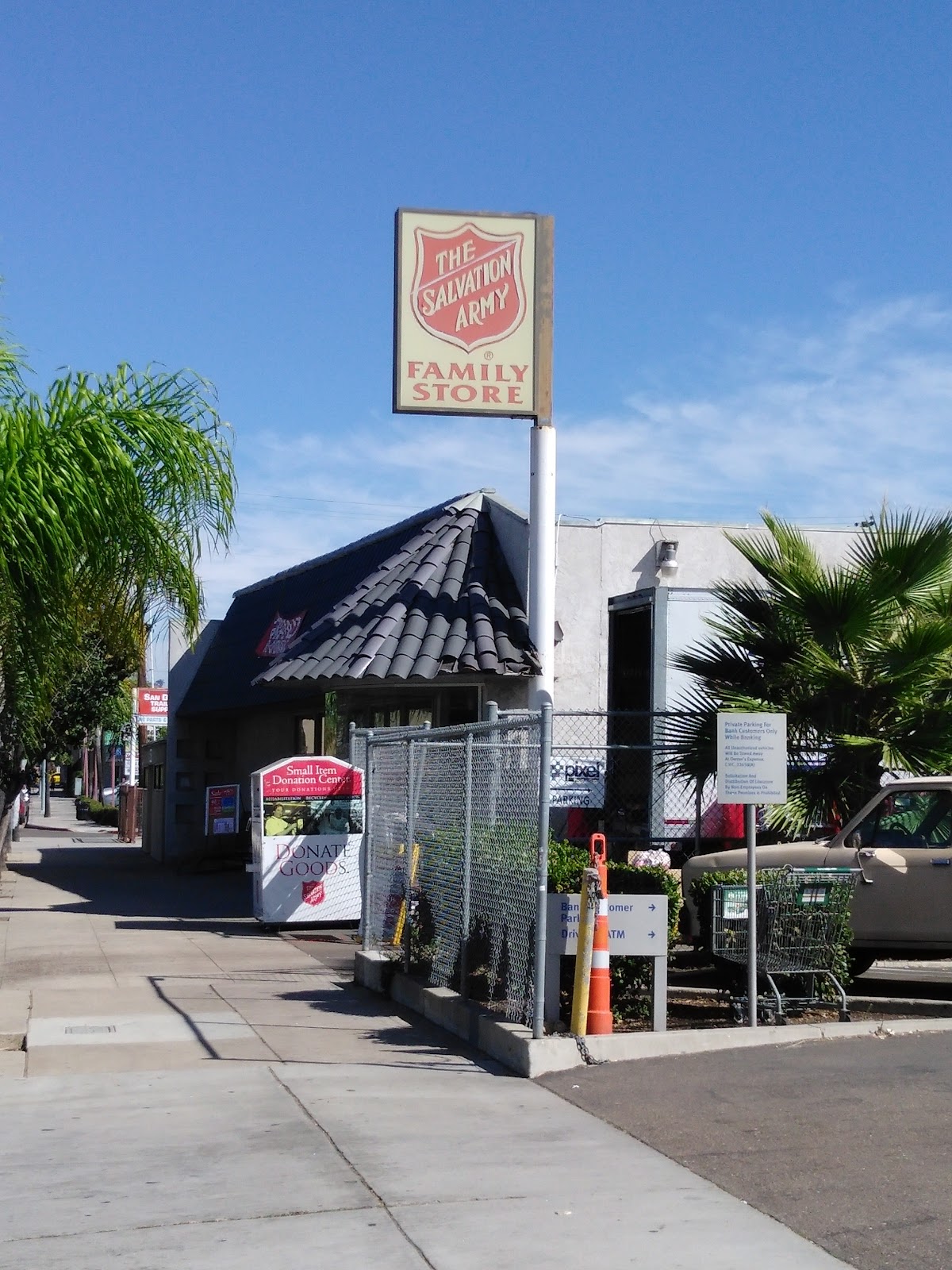 The Salvation Army Thrift Store & Donation Center in San Diego