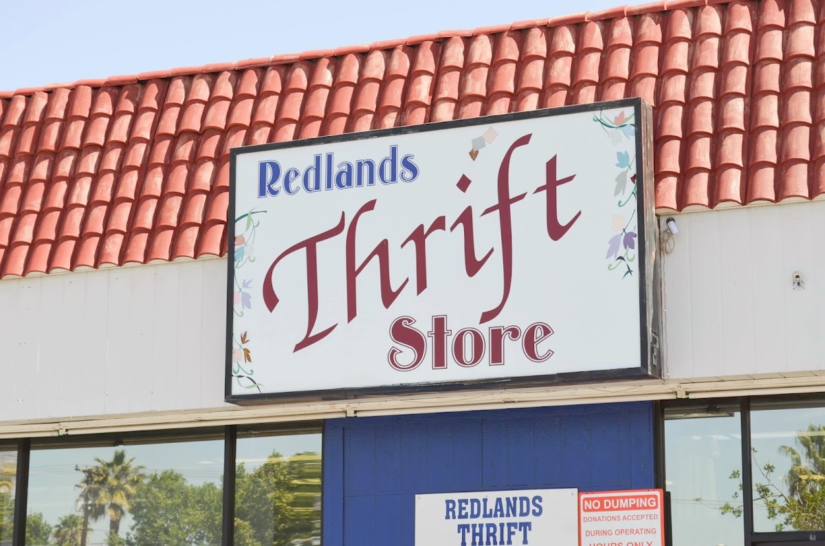 The Redlands Thrift Store in San Bernardino