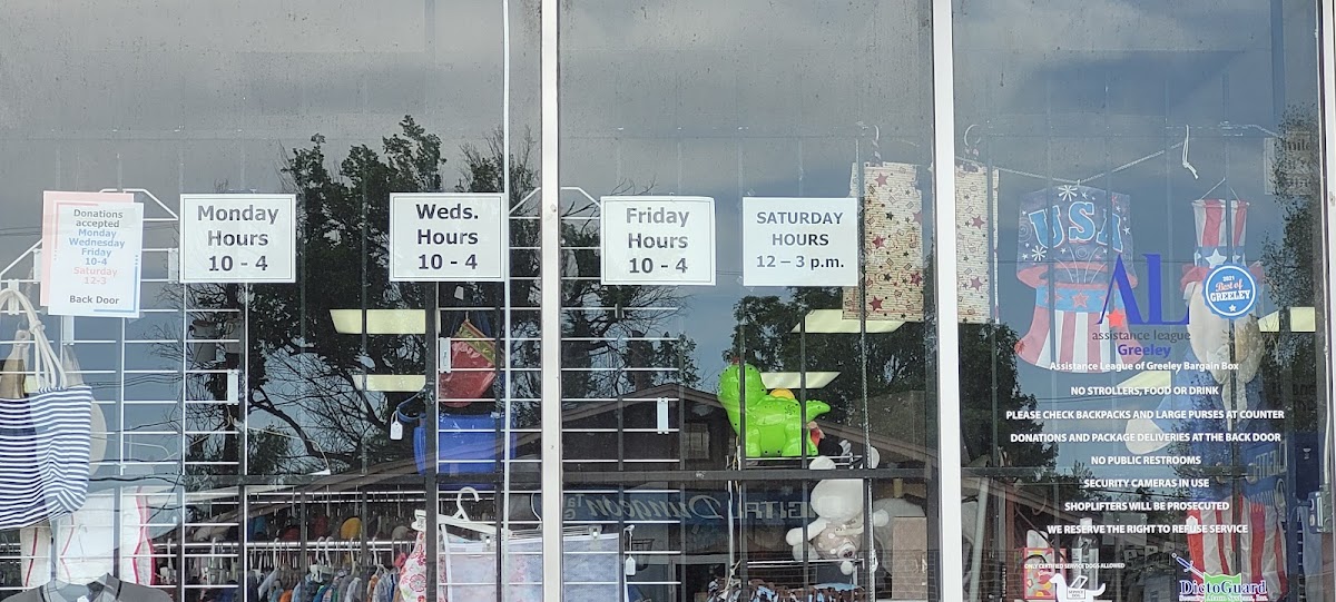 The Bargain Box Thrift Store in Greeley