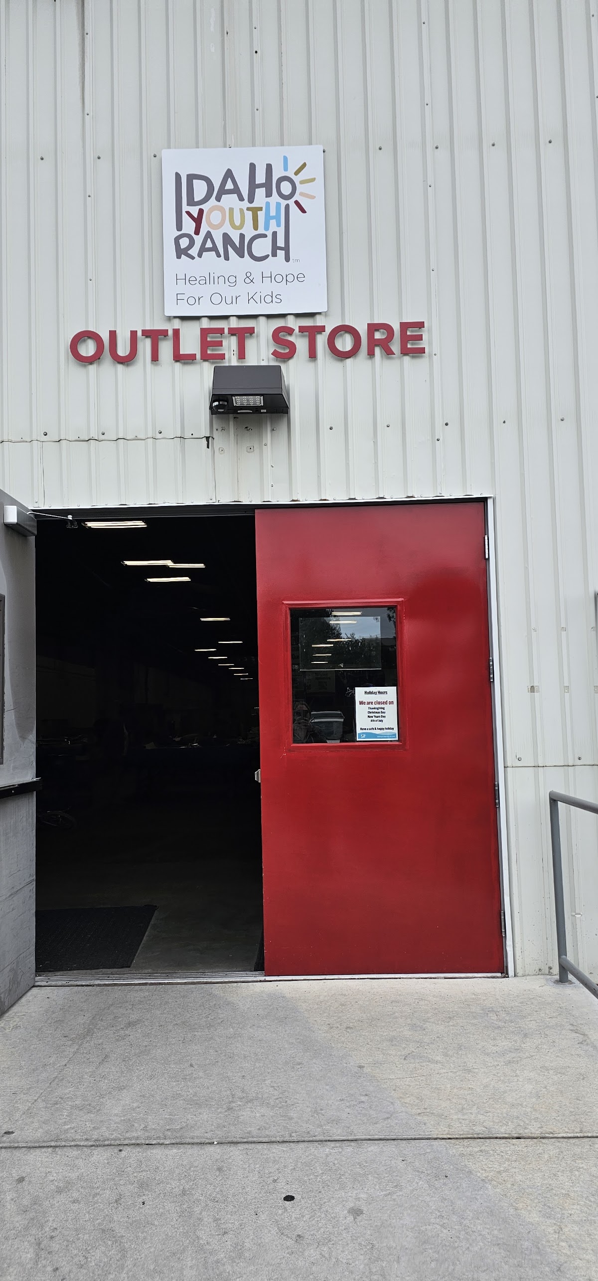 Idaho Youth Ranch Warehouse in Boise