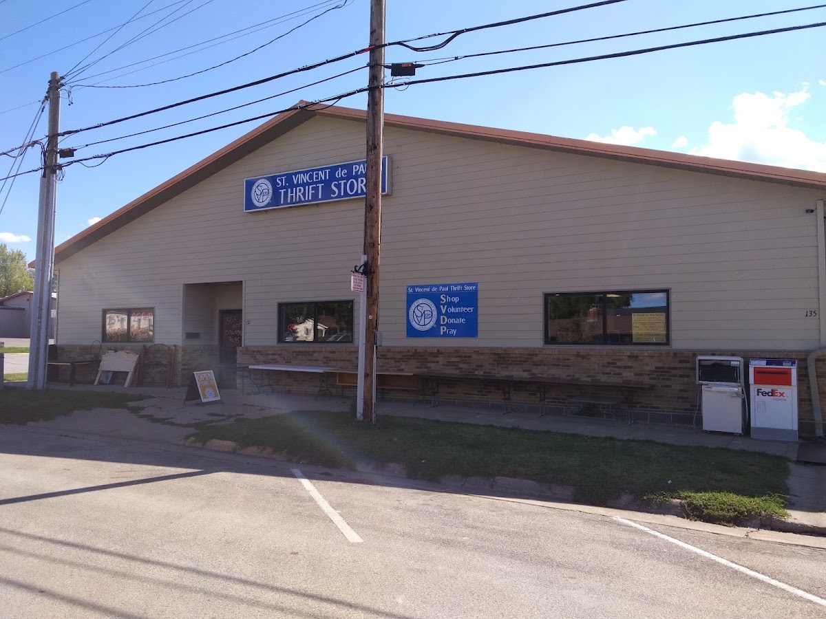 St Vincent De Paul Thrift Store in Spearfish