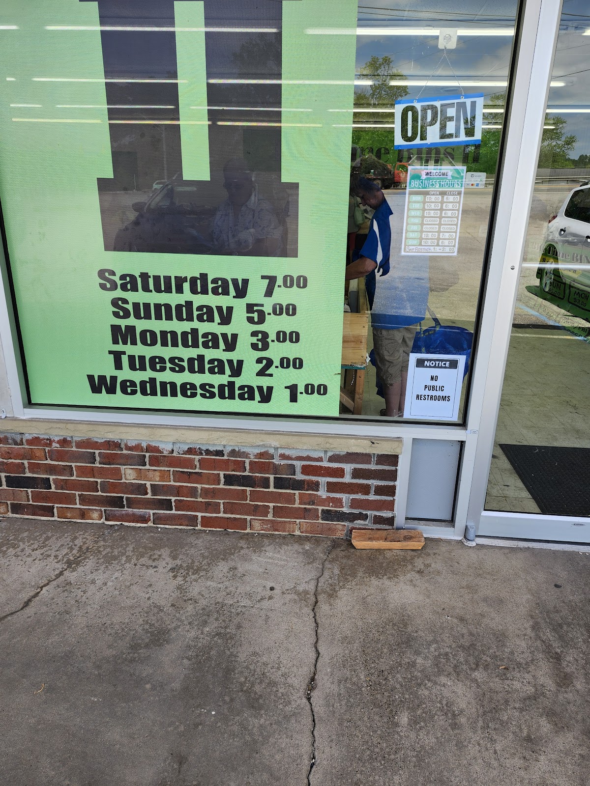 The bin store in Hurricane