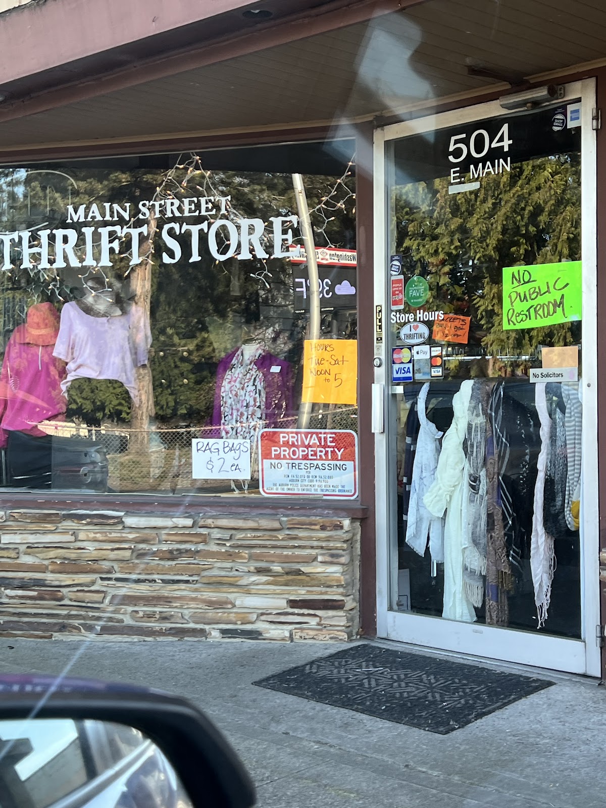 Main Street Thrift in Auburn