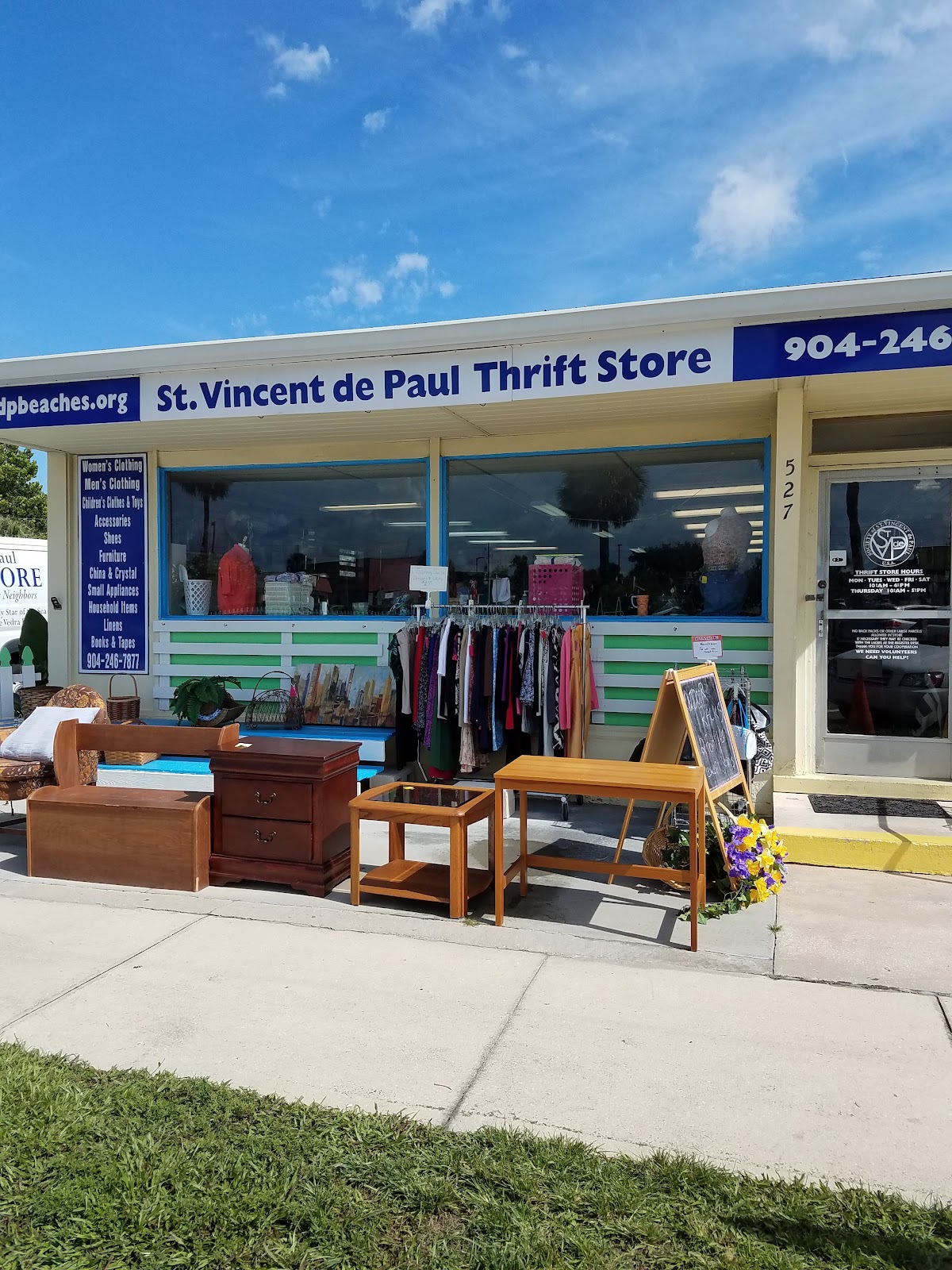 St Vincent de Paul Thrift Store in Jacksonville Beach