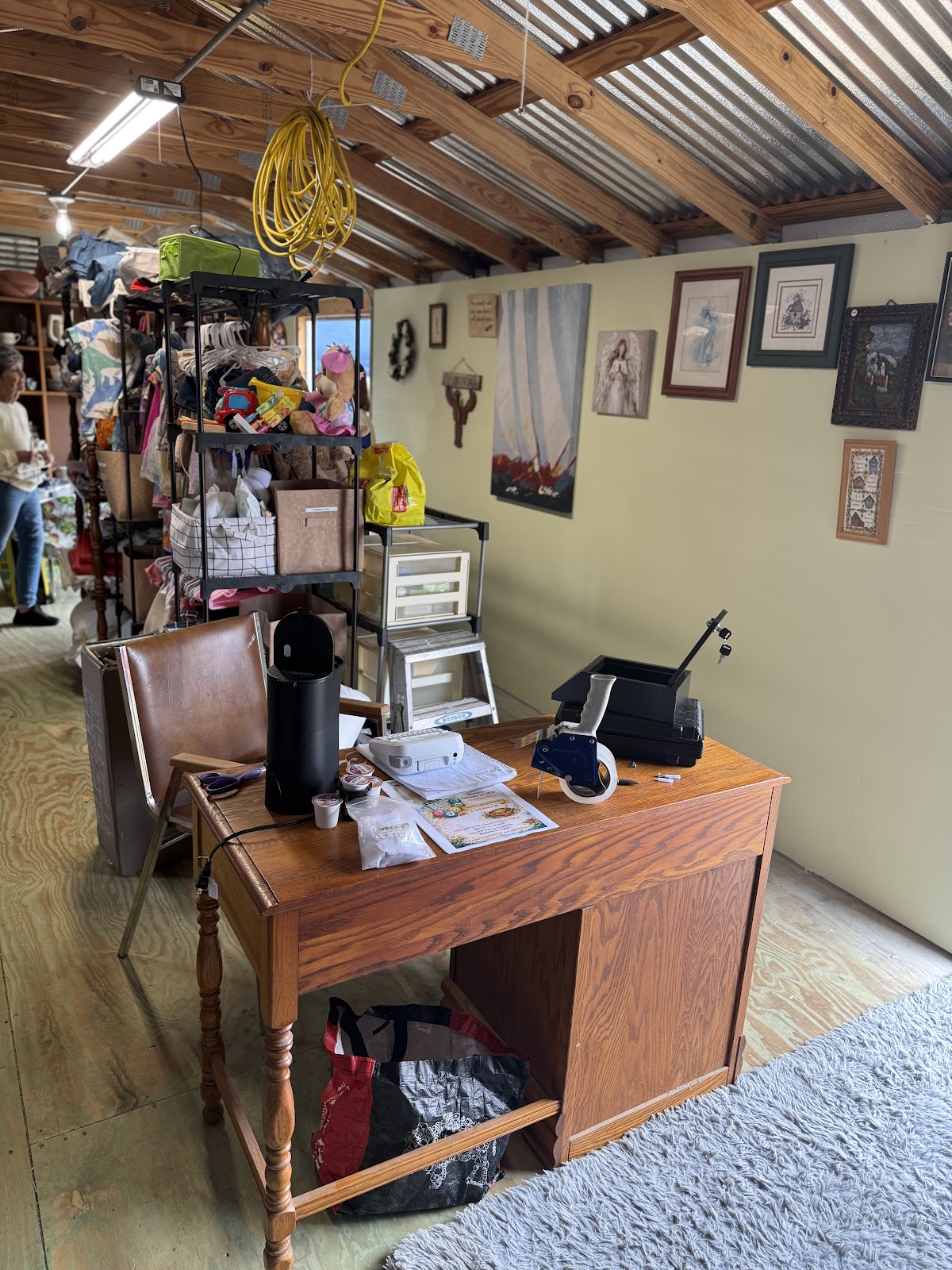 Silver Angel Shed by Earth Angels of Madison County in Madison