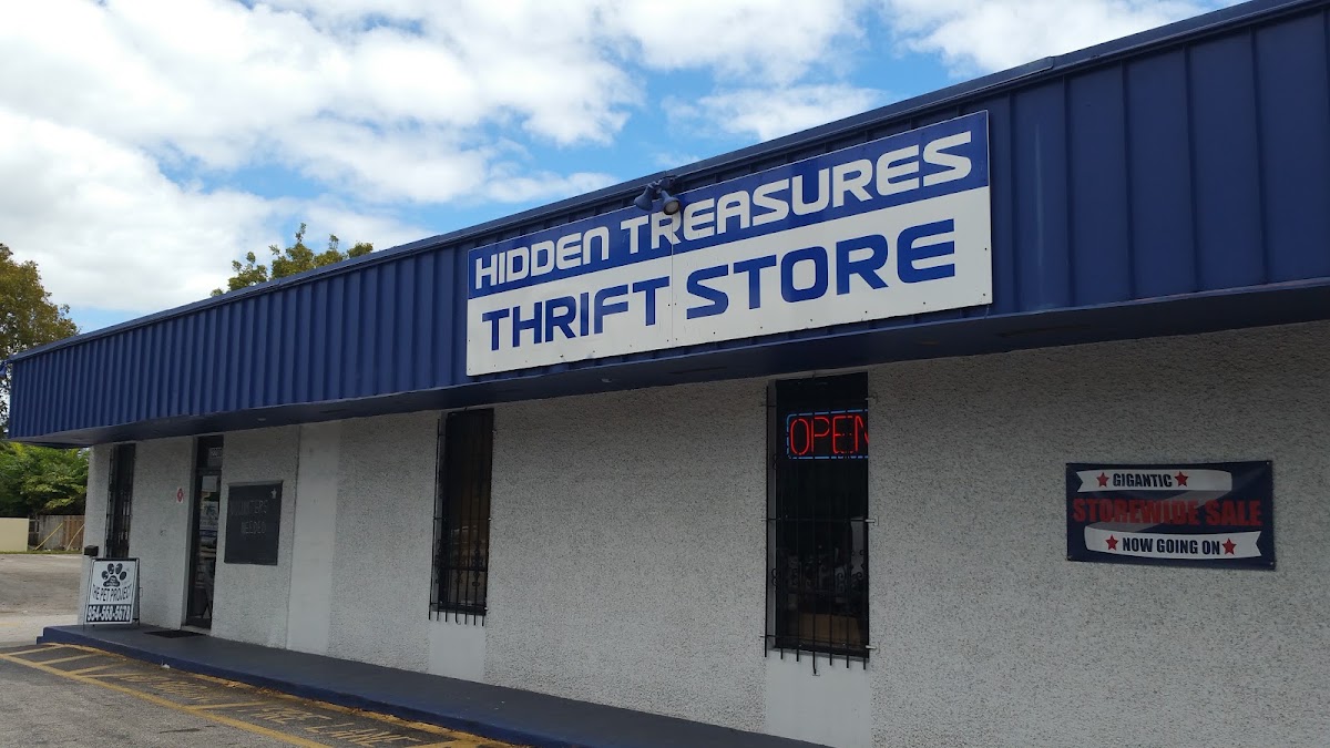 Hidden Treasures Thrift Store in Wilton Manors