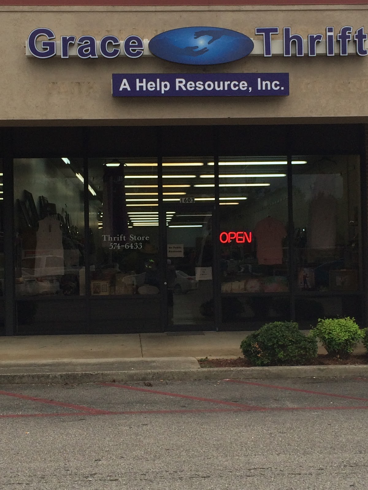 Grace Thrift Store in Scottsboro