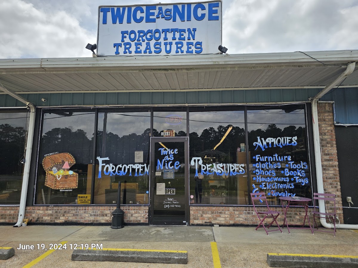 TWICE AS NICE "FORGOTTEN TREASURES" in Jasper