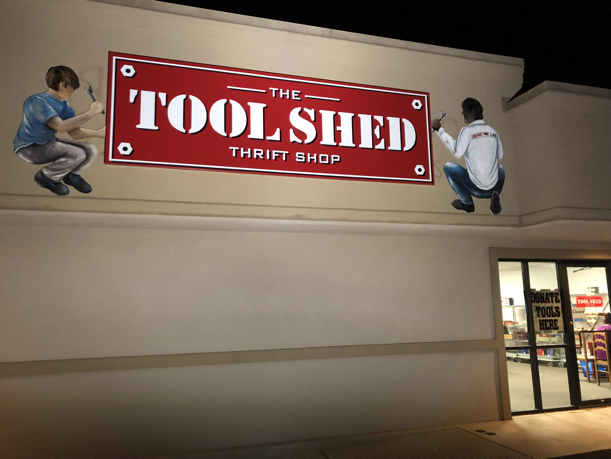 The Tool Shed Thrift Store in Waco