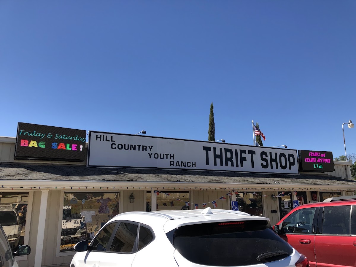 Hill Country Youth Ranch Thrift Shop in Ingram
