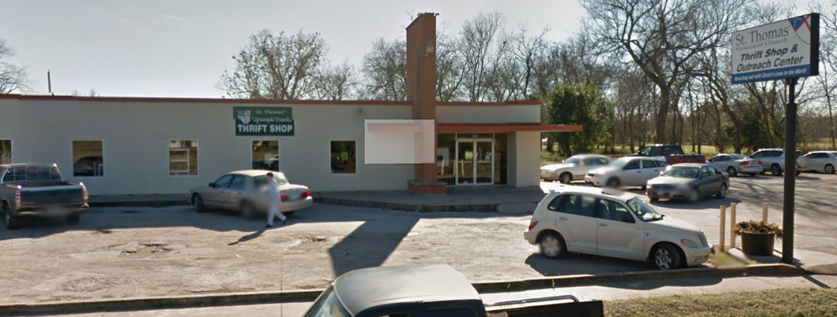 St Thomas Thrift Shop in Wharton