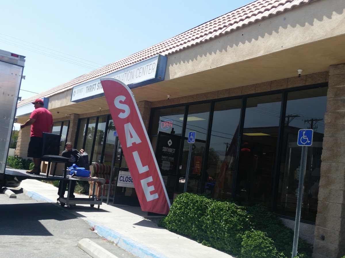 Wellspring Thrift store in Indio