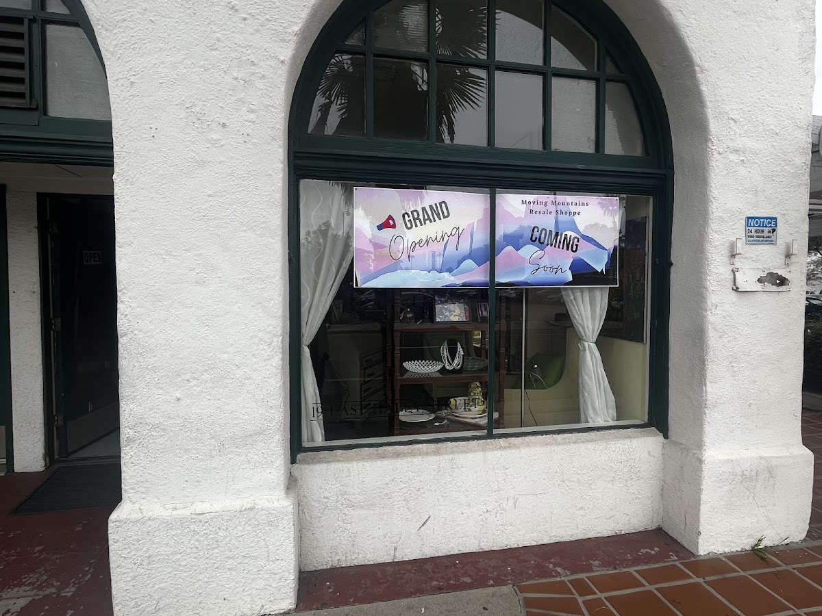 Moving Mountains Resale Shoppe in Santa Barbara