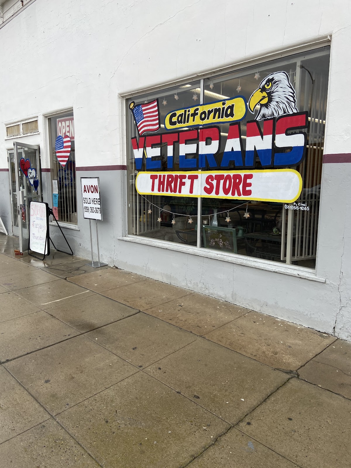 California Veterans Thrift Store in Madera