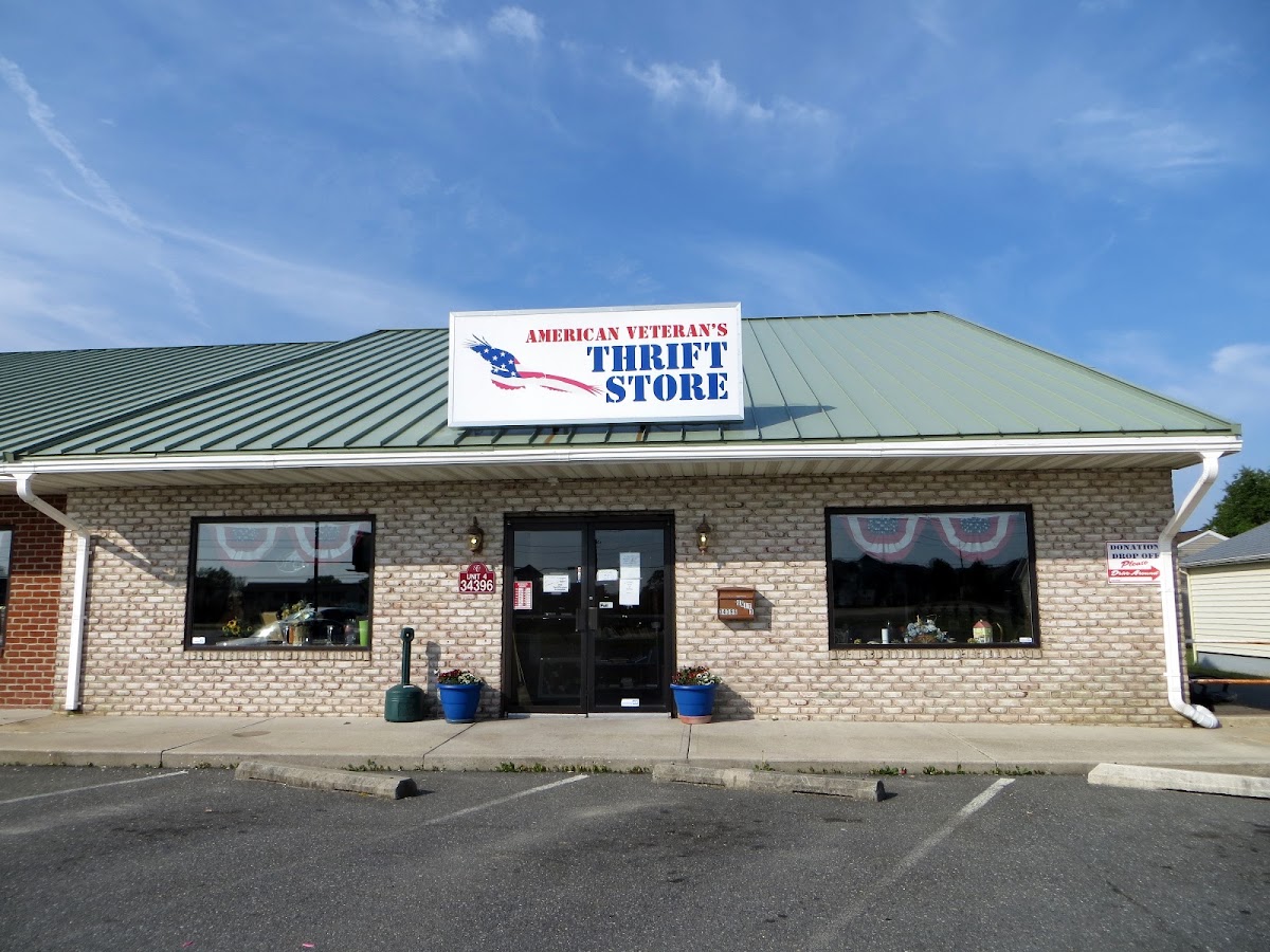American Veteran's Thrift Store in Lewes