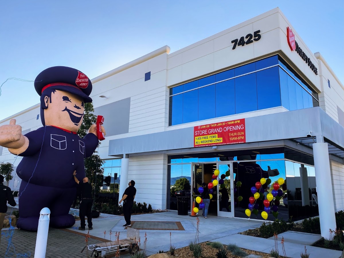 The Salvation Army Thrift Store & Donation Center in San Diego