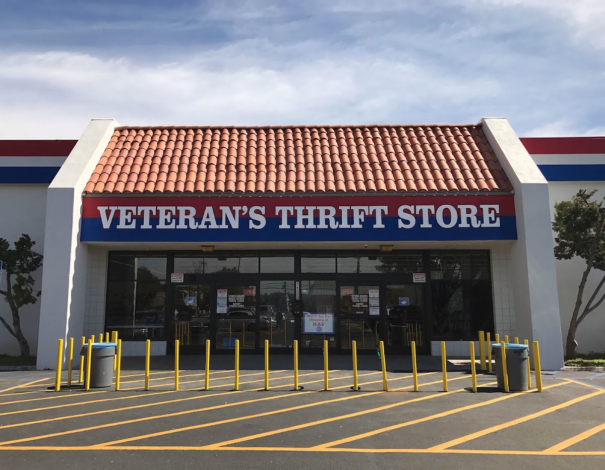 Veterans Thrift Store in El Cajon