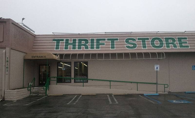 Hope of the Valley Rescue Mission Thrift Store in Los Angeles