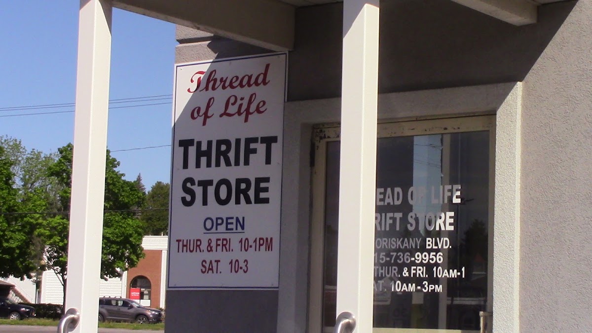 Thread of Life Thrift Store in Whitesboro
