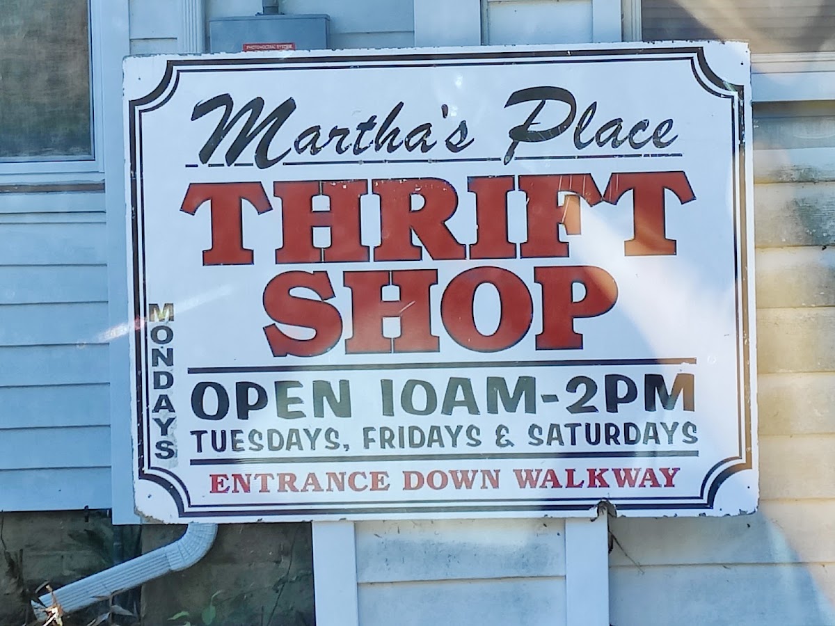 Martha's Place Thrift Shop in Lake Grove