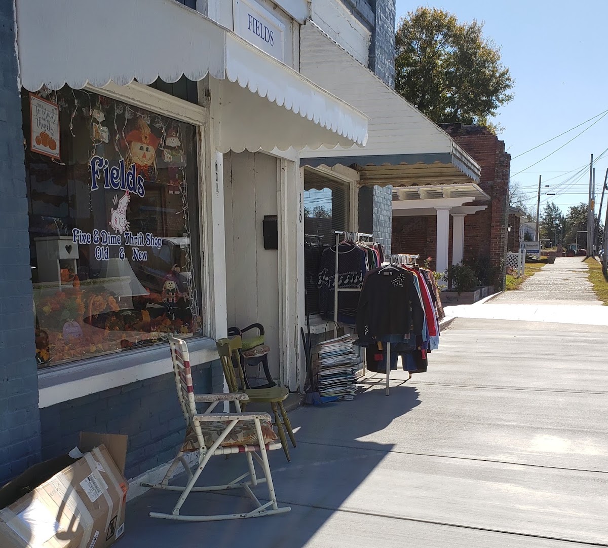 Fields' Five and Dime Thrift Store in Plymouth