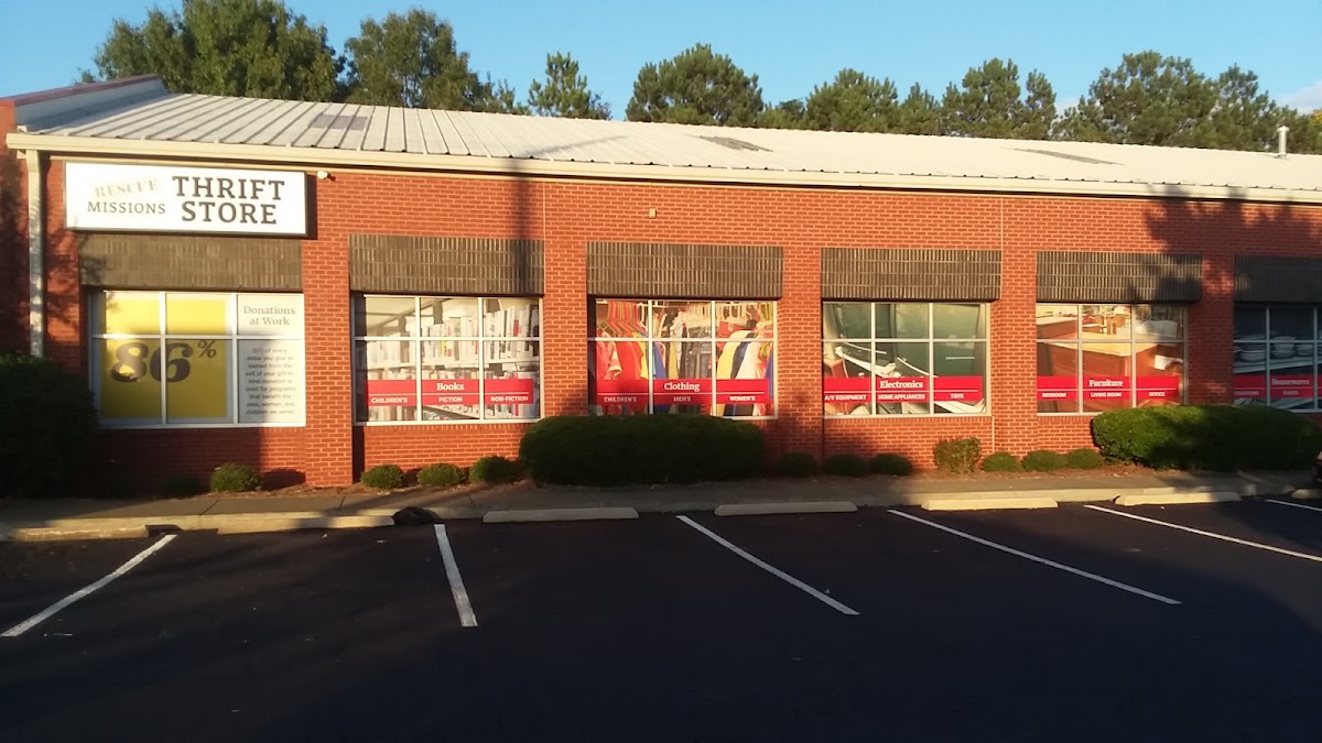 Durham Rescue Mission Thrift Store Wake Forest in Wake Forest