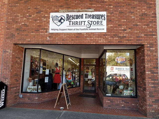 Rescued Treasures Thrift Store in Forest City