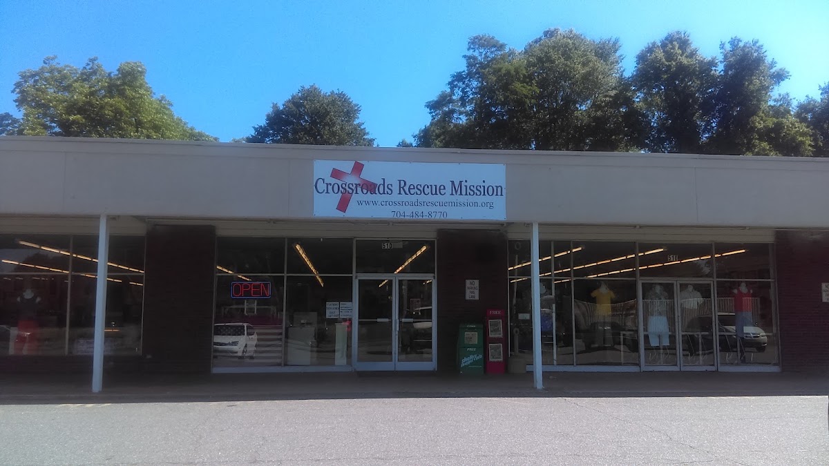 Crossroads Rescue Mission Thrift Store in Shelby