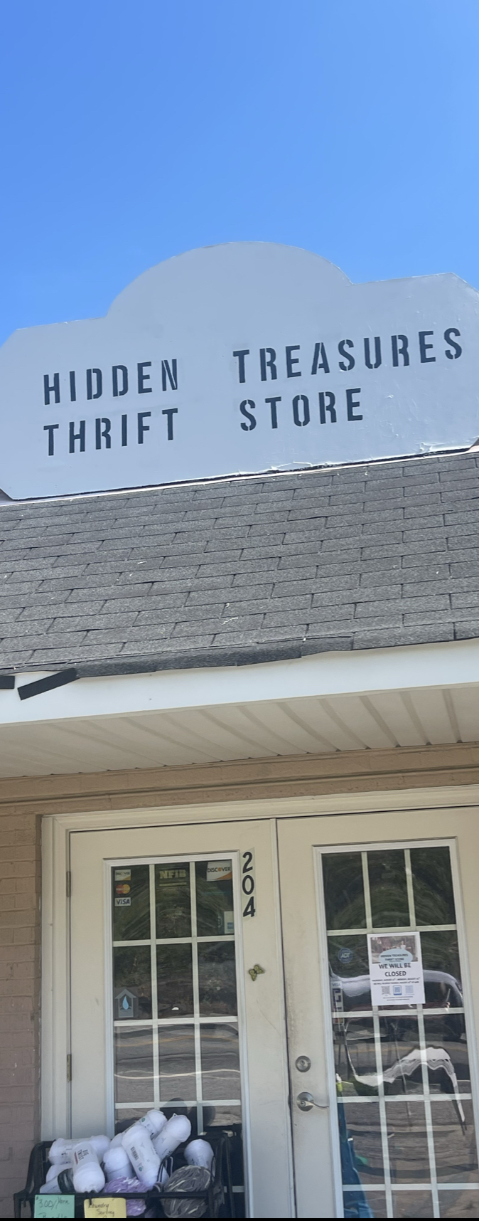 Hidden Treasures Thrift Store in Campobello