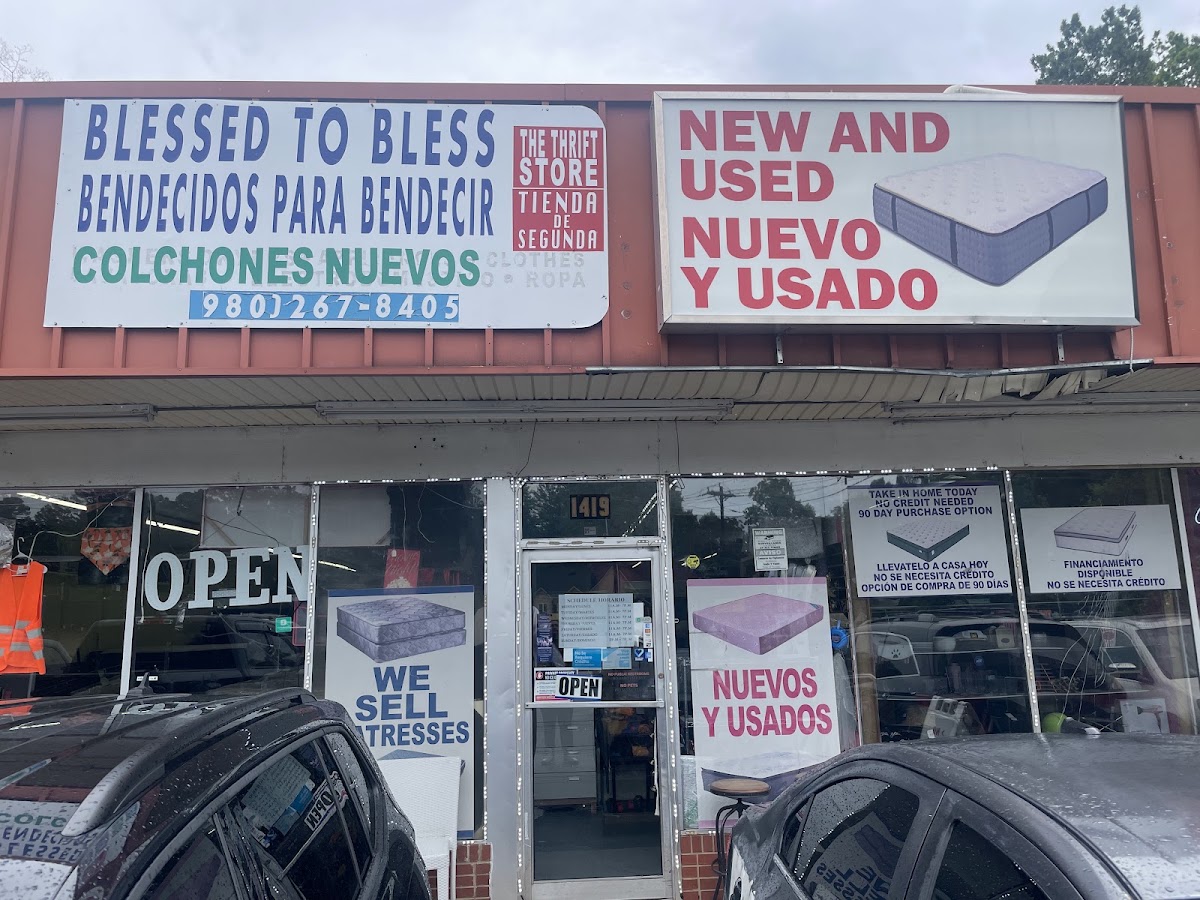 Blessed to Blessed Thrift Store LLC, New & Used Mattress in Charlotte