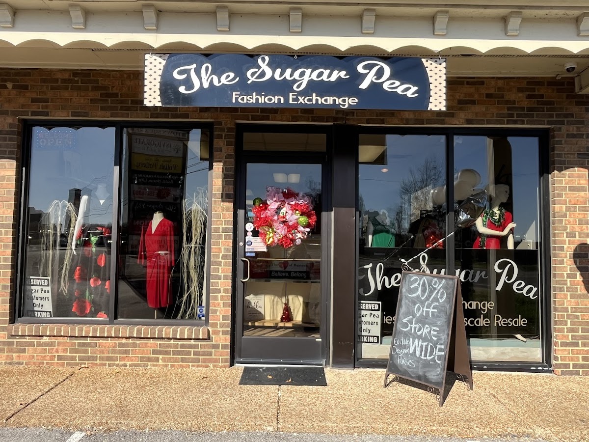 The Sugar Pea Fashion Exchange in Mt. Juliet