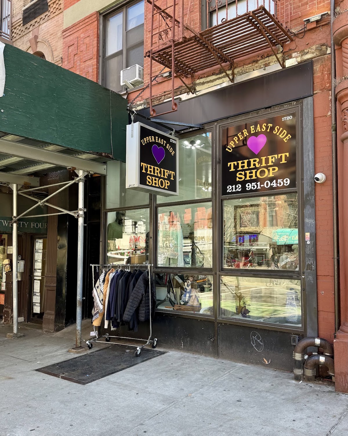 Upper East Side Thrift Shop in New York