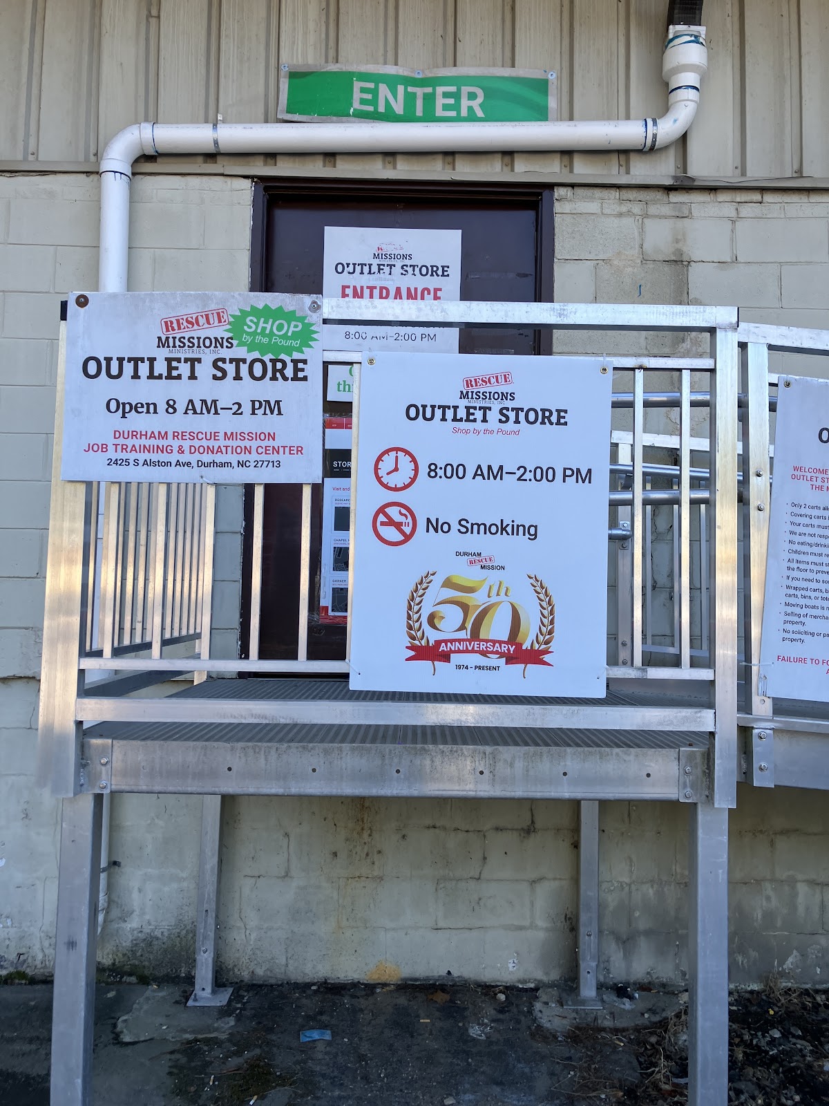 Durham Rescue Mission Job Training, Donation Center, and Outlet Store in Durham