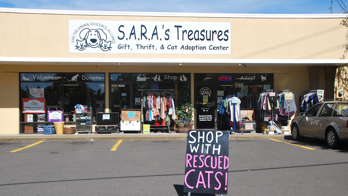 S.A.R.A.'s Treasures (Shelter Animal Resource Alliance) in Eugene