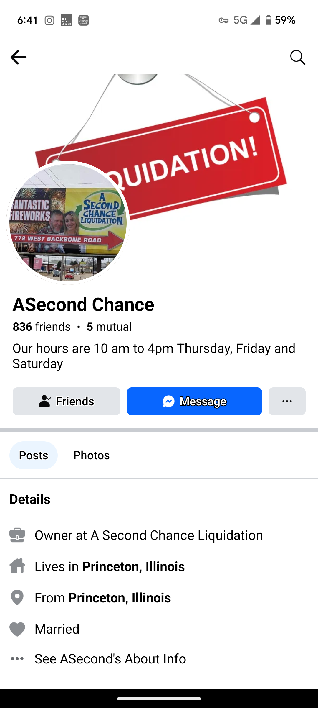 A Second Chance Liquidation in Princeton