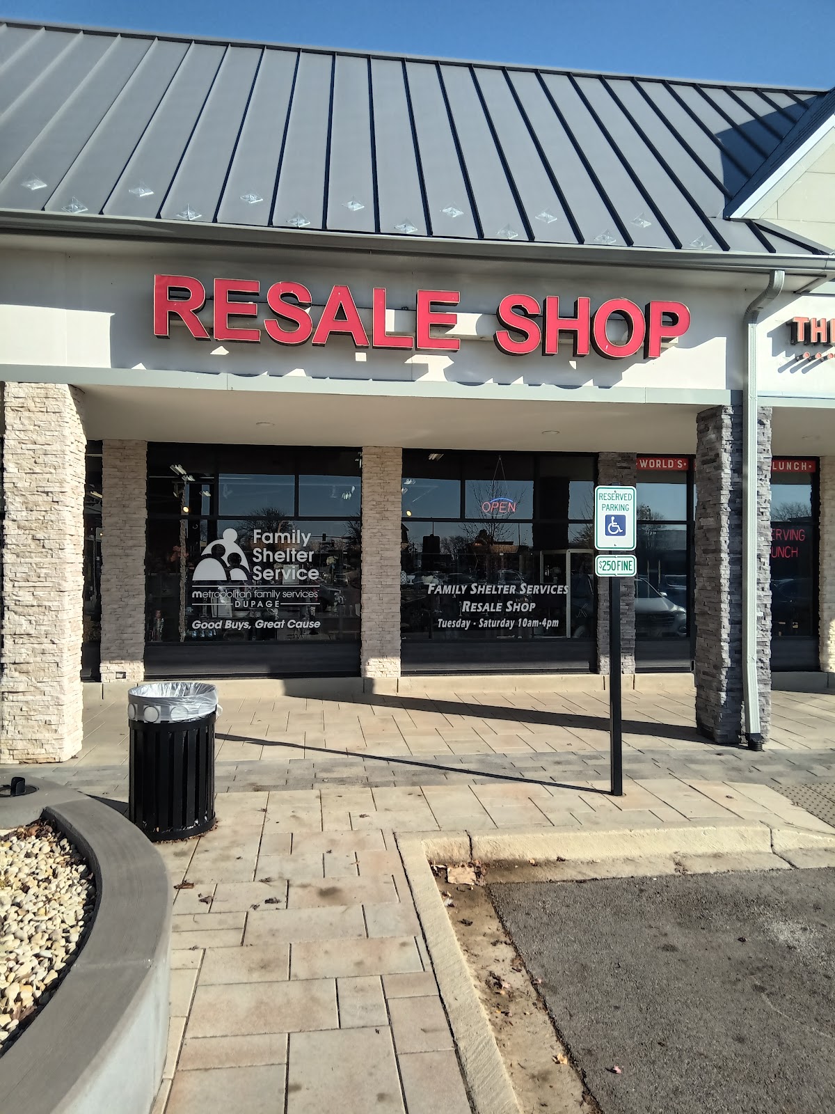 Family Shelter Service Resale Shops in Naperville