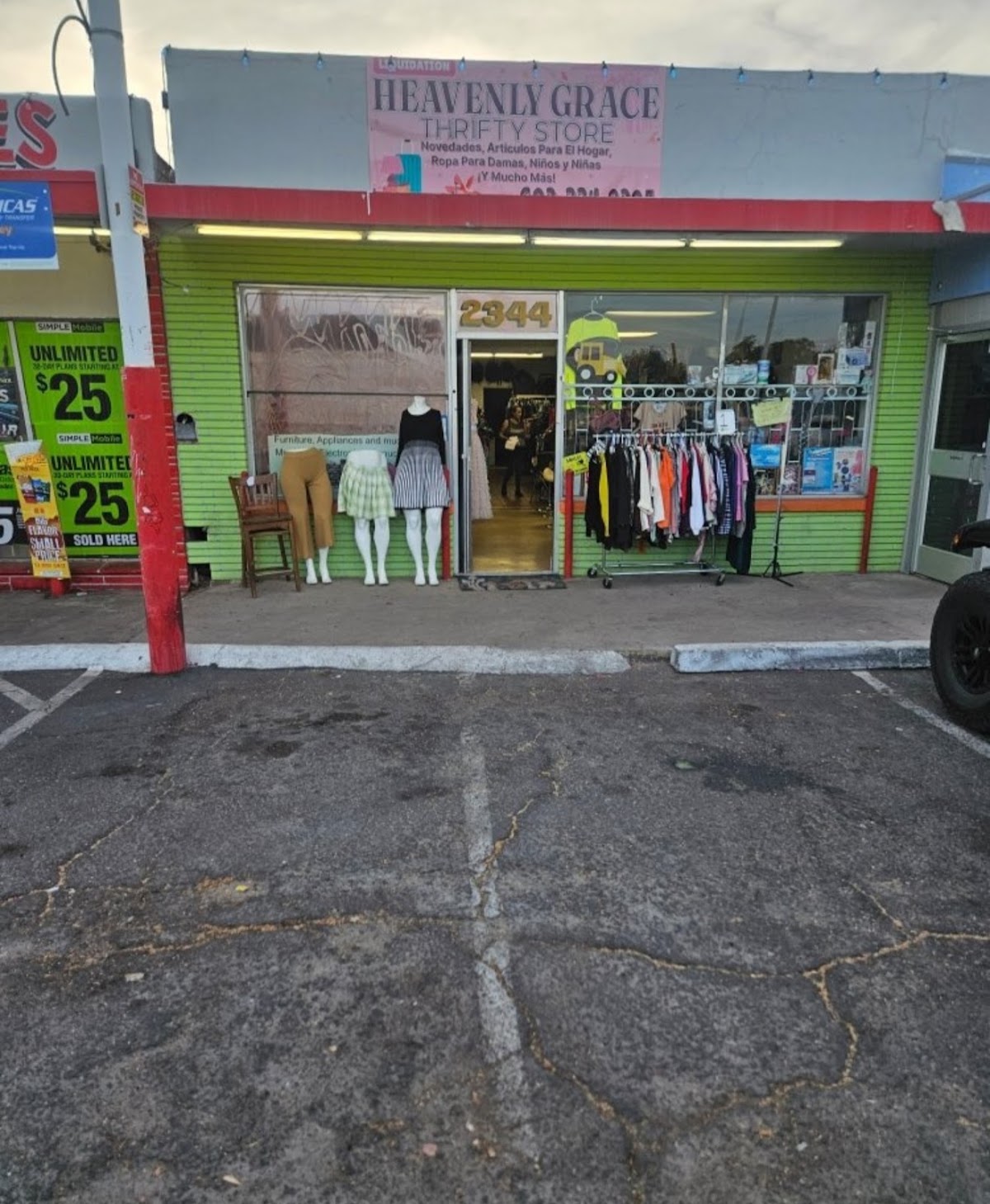 Heavenly Grace Thrift store in Phoenix