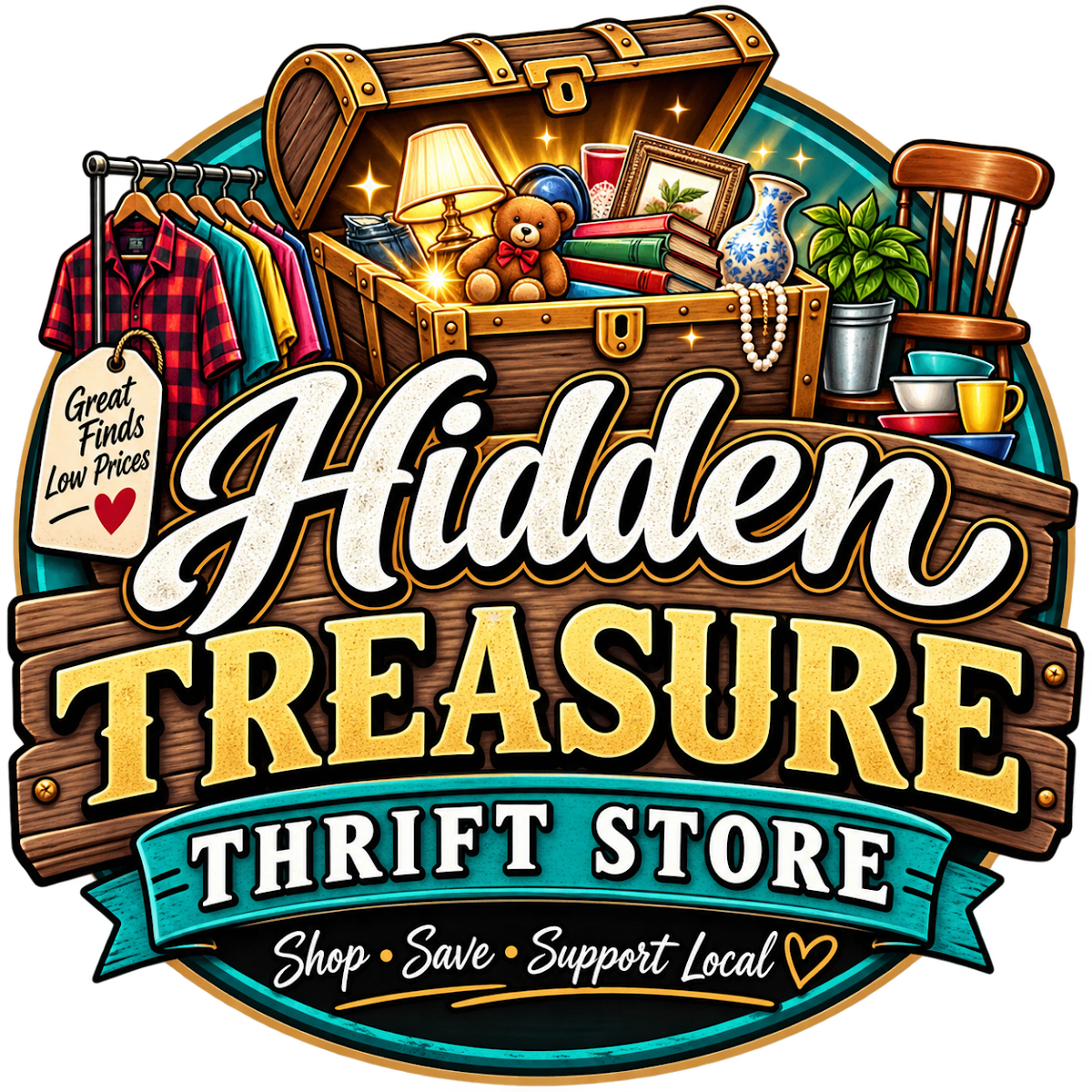 Hidden reasures Thrift Store in Maysville