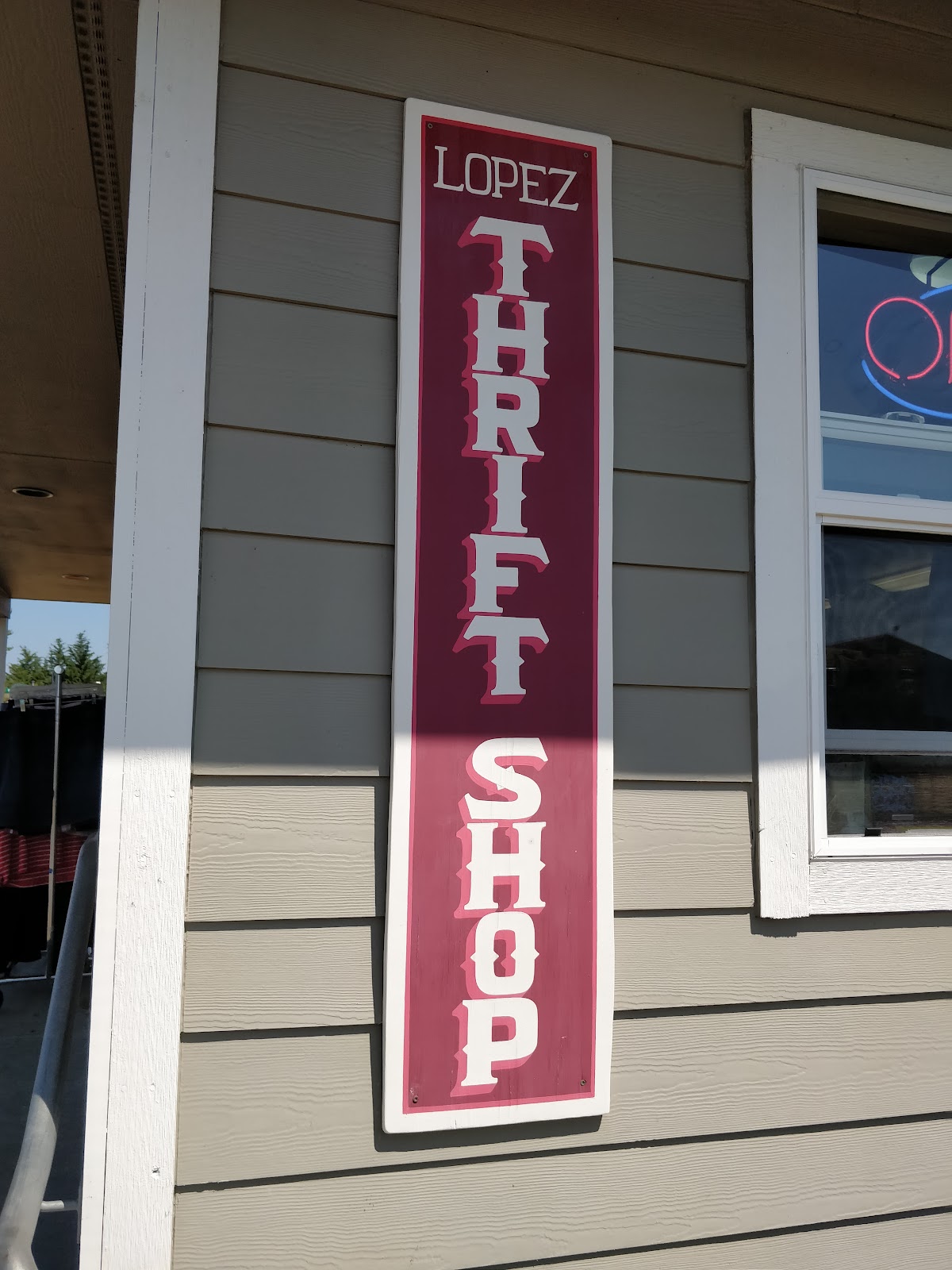 Lopez Thrift Shop in Lopez Island