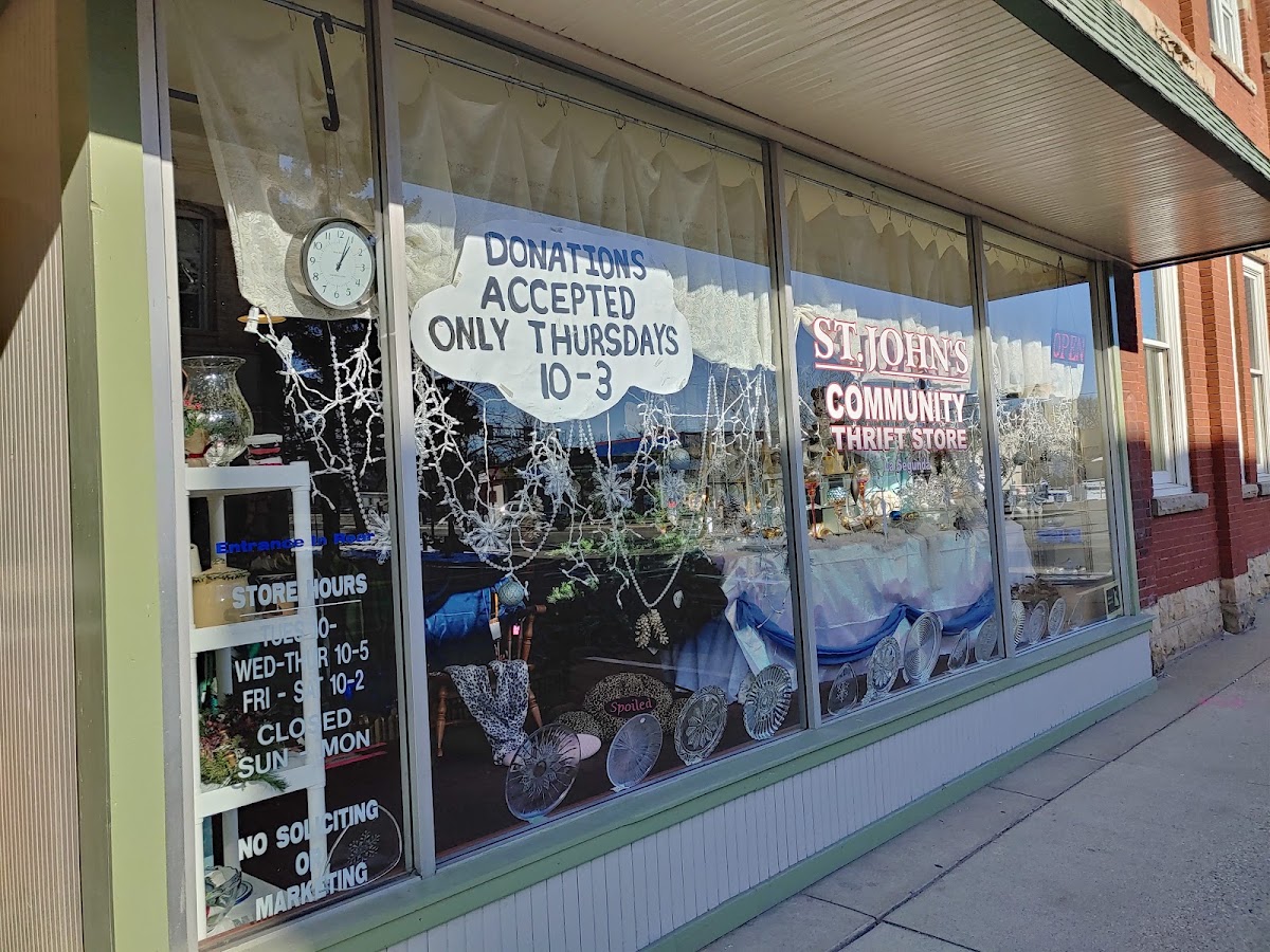 St John's Thrift Store in New London