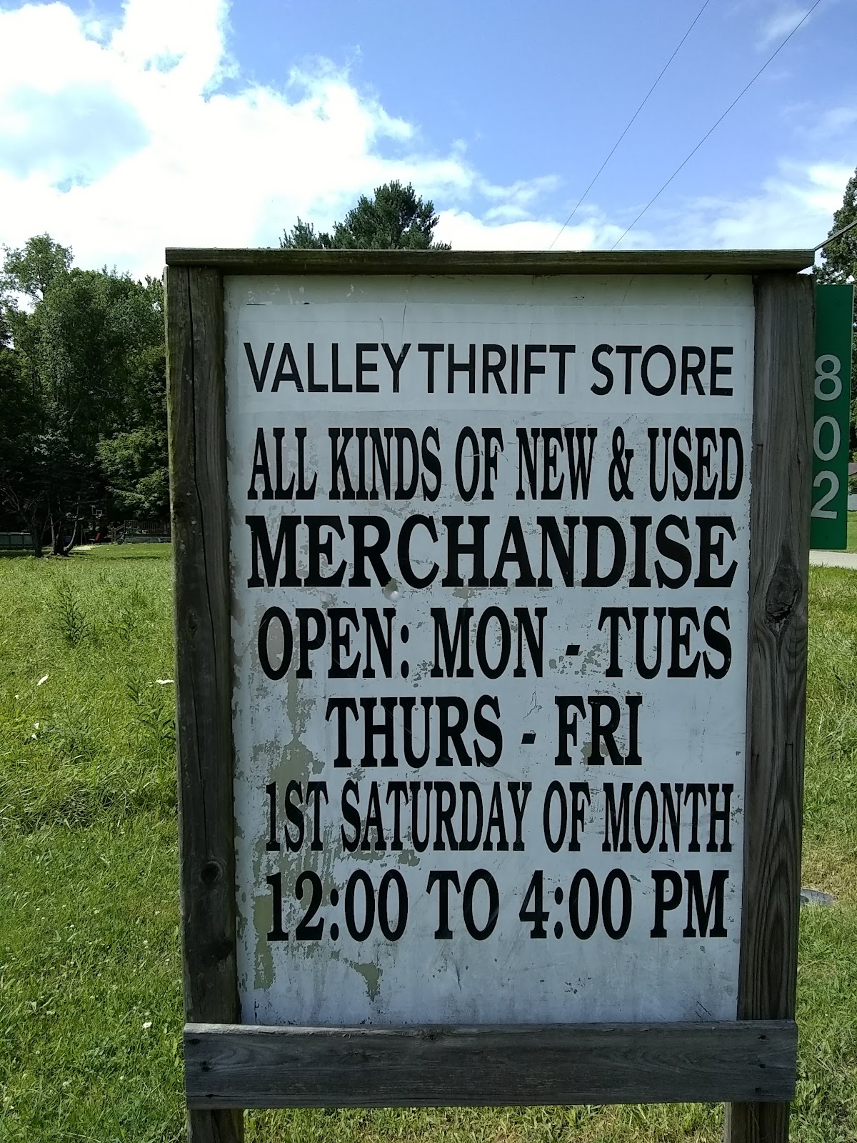 Valley Thrift Store in Waverly