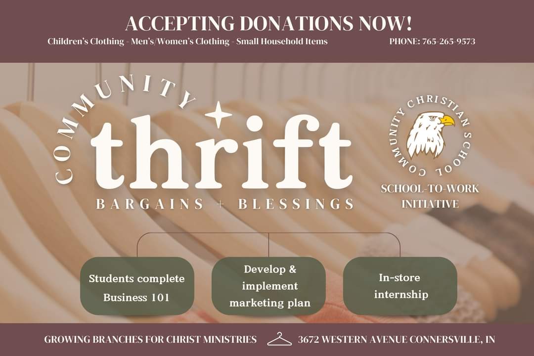 Community Thrift - Bargains+Blessings in Connersville