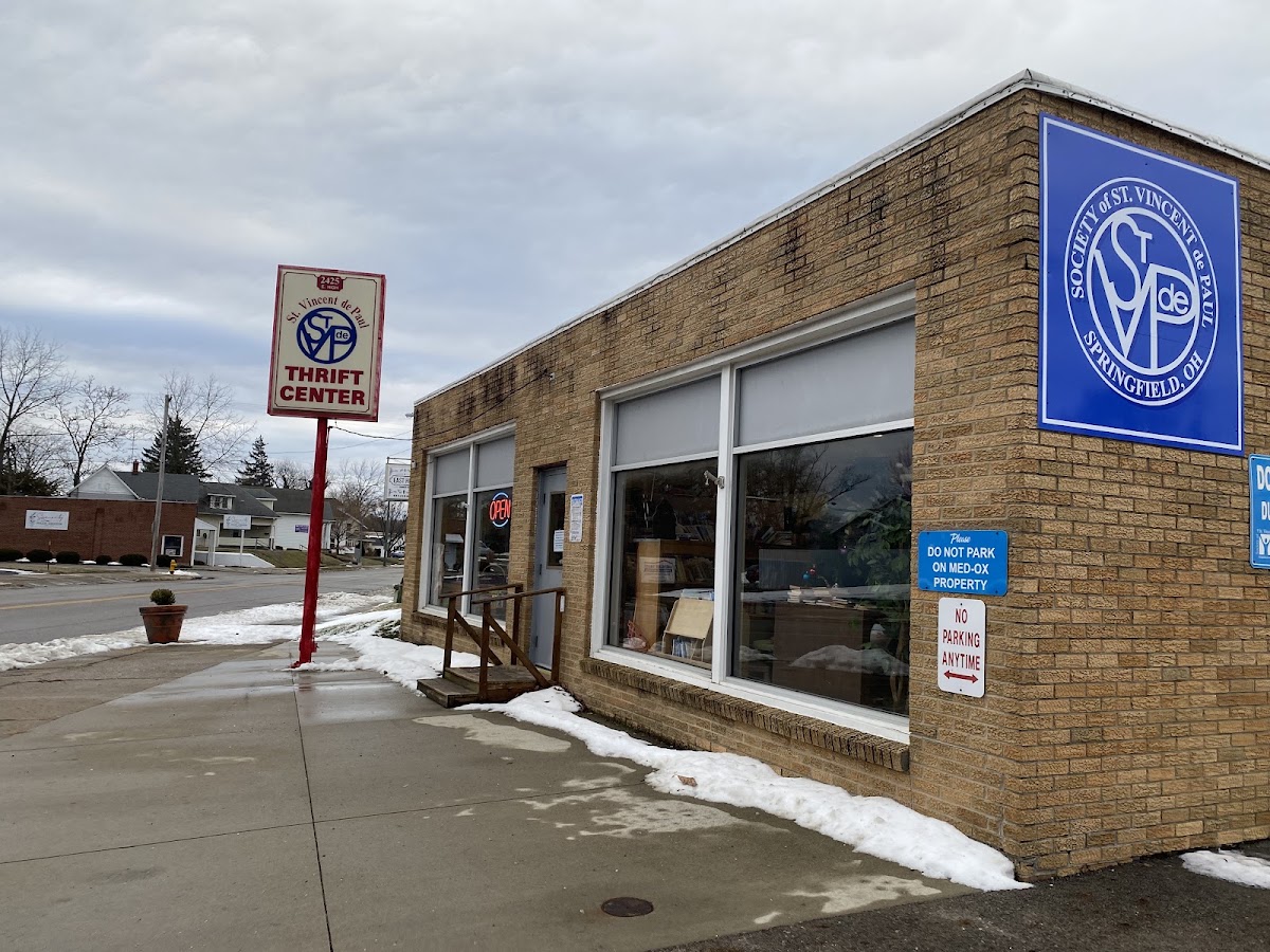 St Vincent de Paul Thrift Center in Springfield