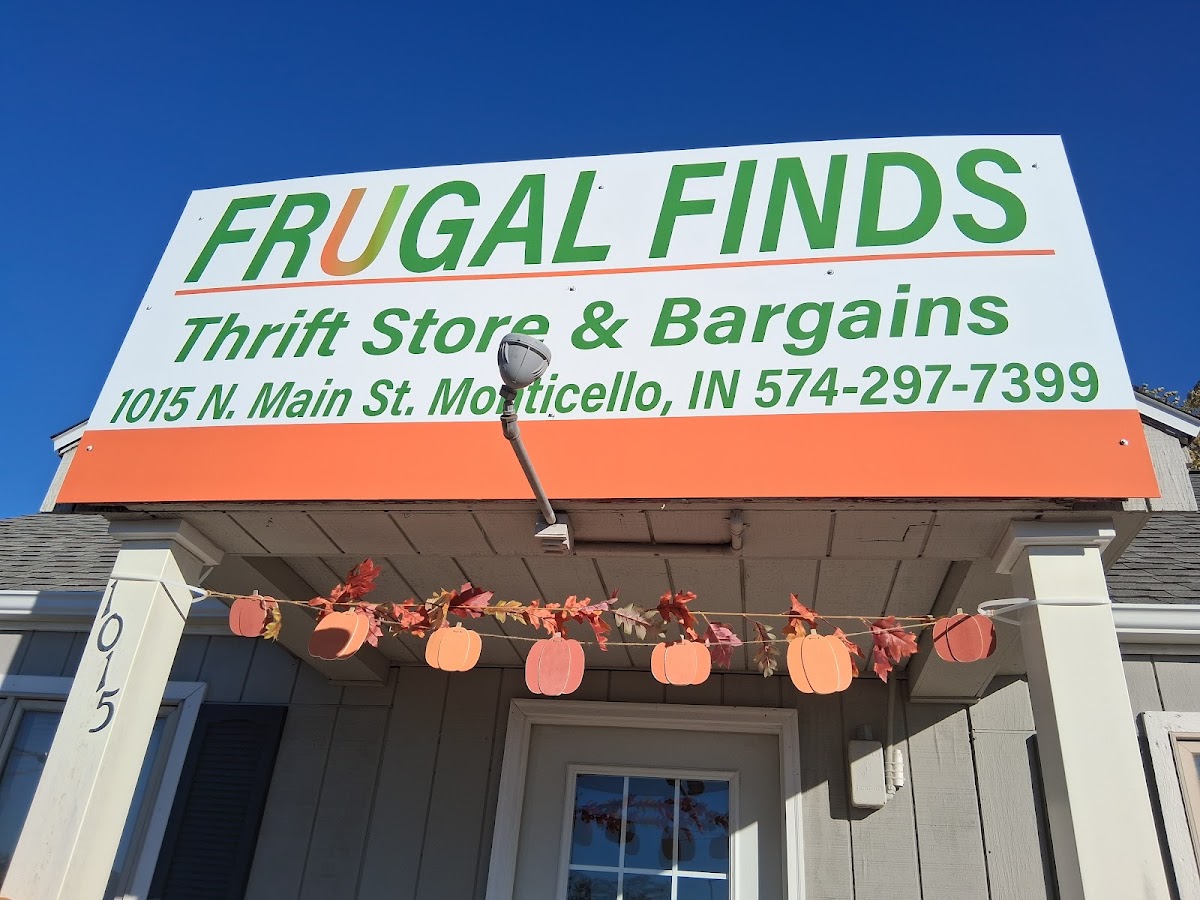 Frugal Finds Thrift Store & Bargains in Monticello