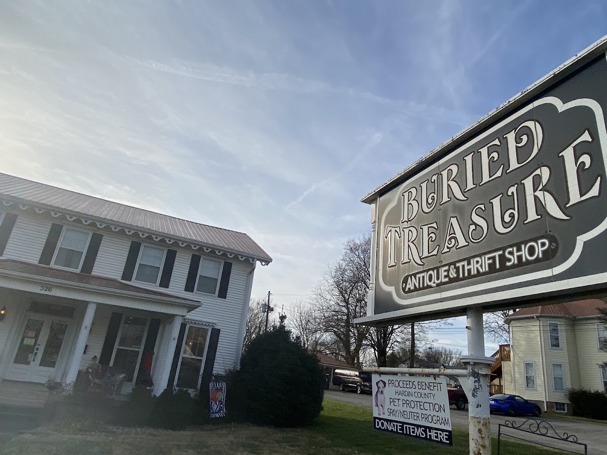 Buried Treasure Thrift Shop in Elizabethtown