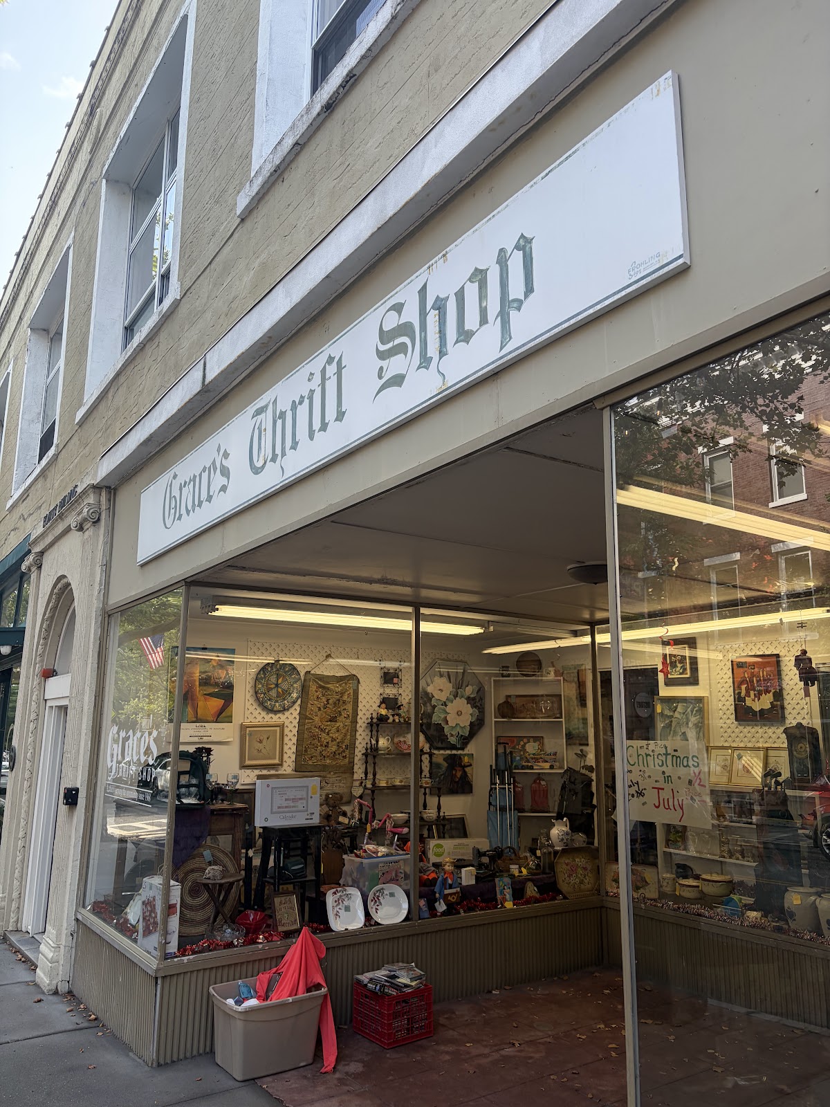 Grace's Thrift Shop in Nyack